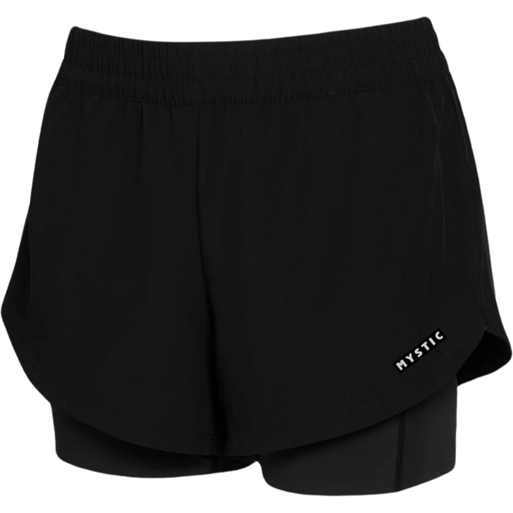 2026 Mystic Da Donna Ida Foderato Sport Pantaloncini 35001.240271 - Black
